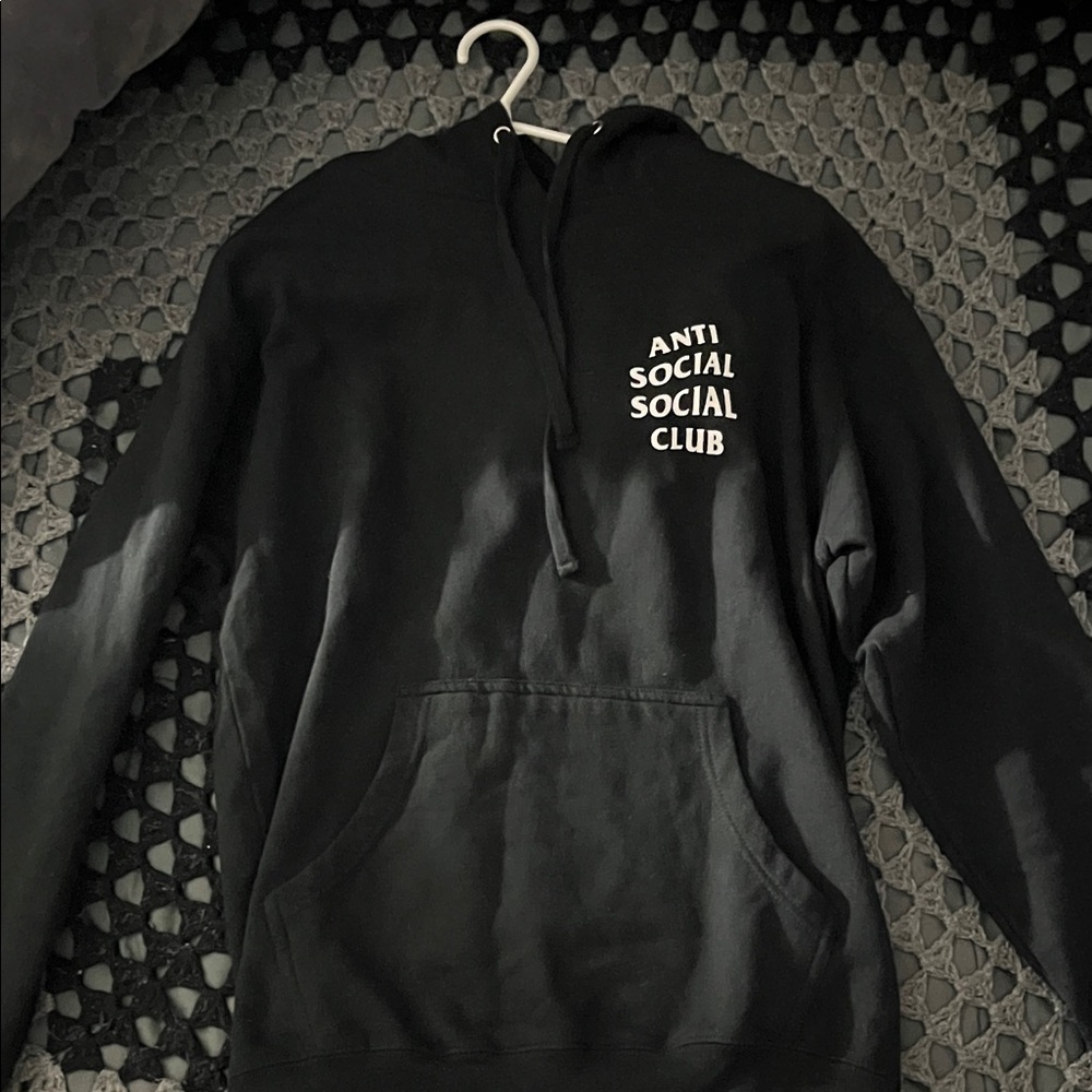 Anti Social Social Club Black Pullover Hoodie